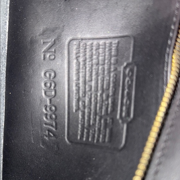 Coach Black Toiletry Bag with Minimalist Elegance - Picture 2 of 4